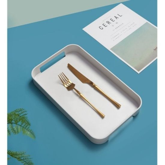 온나 사각 모던 컬러 카페 트레이 쟁반