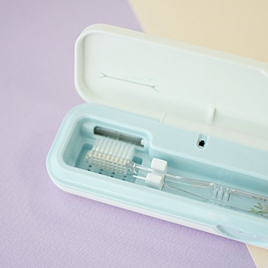 베이비위베어베어스 휴대용 칫솔살균기