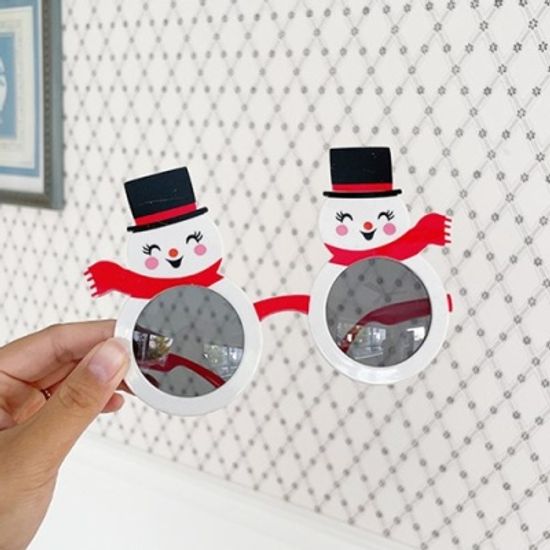 Muffler Snowman Glasses 머플러눈사람안경