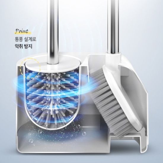 맵시 2in1 실리콘 욕실 청소솔 세트