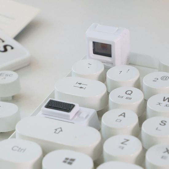 레트로 매킨토시 포인트 키보드 키캡