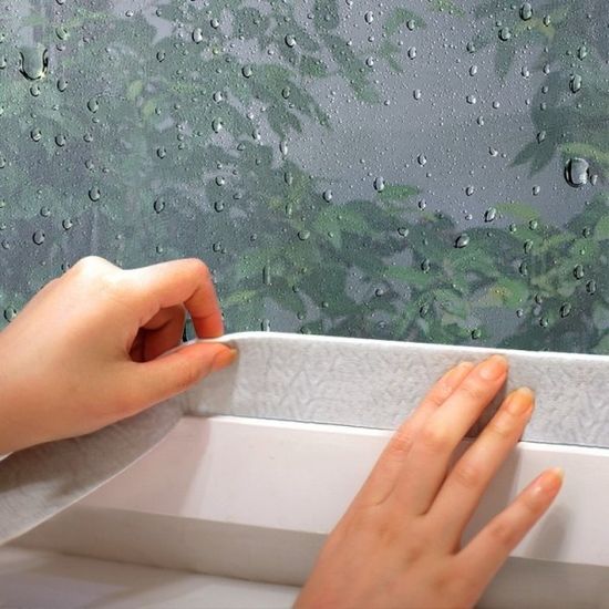 제습테이프 50X2m 3개/유리창 창문 곰팡이 결로방지테