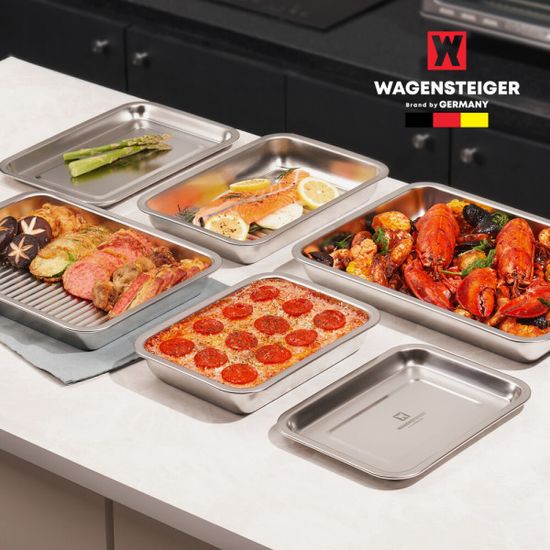 [바겐슈타이거] 웨이브 스텐 트레이 2호 32cm