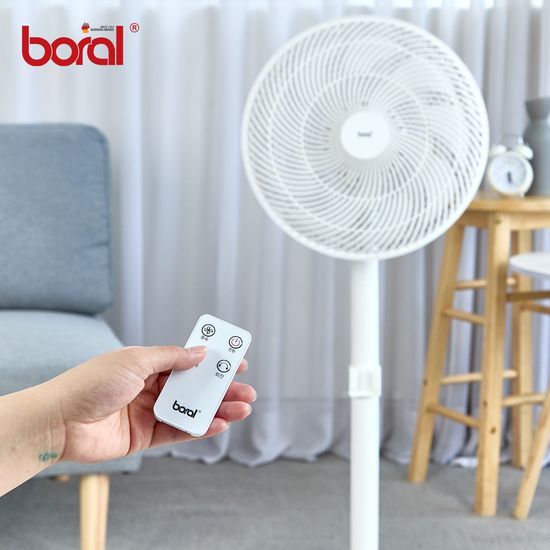 [보랄] 14엽 저소음 스탠드 팬큘레이터 리모컨 선풍기