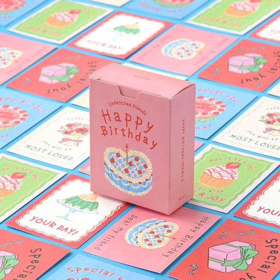 메세지카드 - 언매치드 프렌즈 생일축하 Series. 2