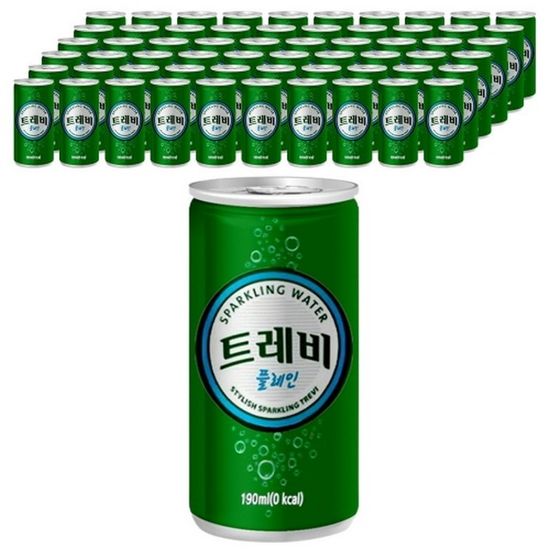 트레비 플레인 업소용 190ml 30캔 x 3박스