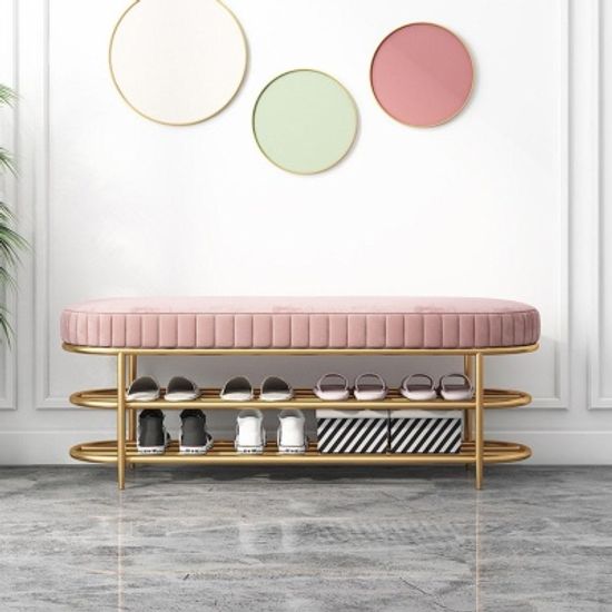 북유럽 현관의자 신발장벤치 슈즈스툴 100cm