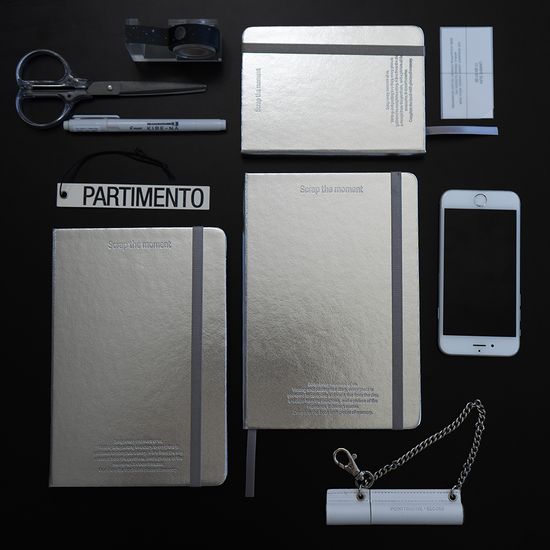 루카랩 스크랩 더 모먼트 플레인 포켓 노트