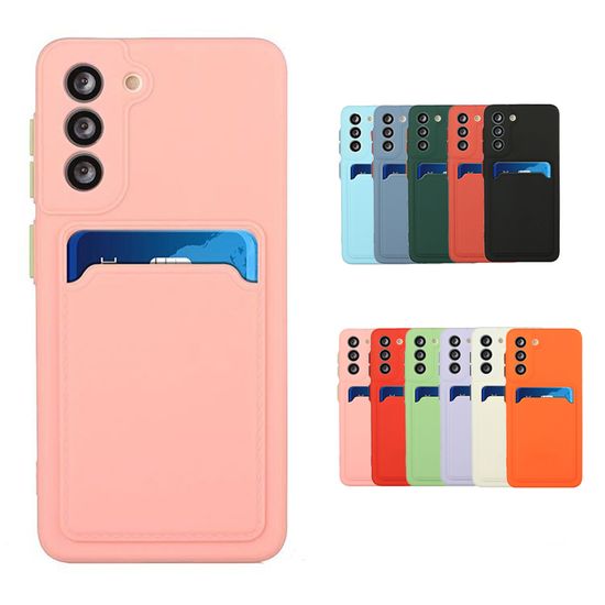 갤럭시 s26 s25 s24 s23 컬러 젤리 카드 포켓 케이스