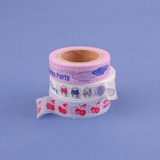 그리드 포스터 마스킹 테이프