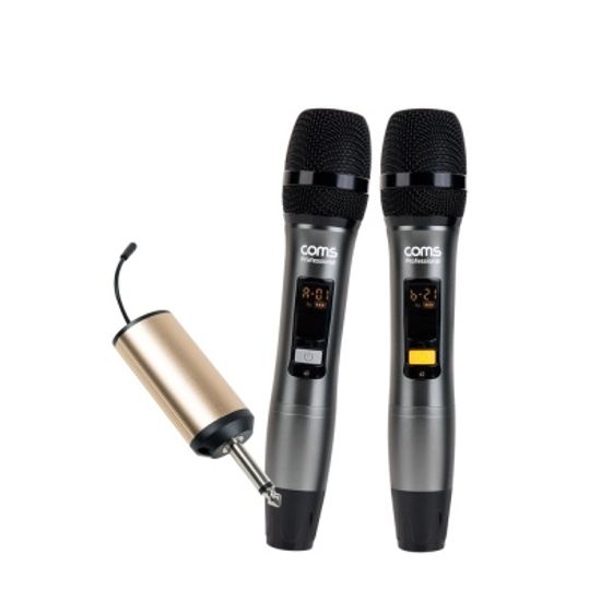 고음질 무선마이크 2개 / 리시버 세트 ICR400ABRd