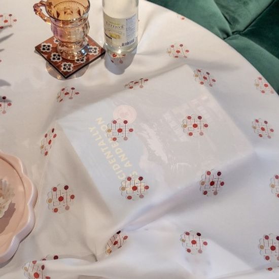 한국 전통 패브릭포스터 16 나비떨잠 설백색