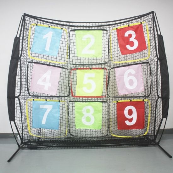 원반 야구 골프 연습 숫자 네트 그물망