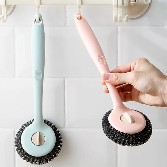 손잡이로 편리한 주방 손잡이 철수세미(리필10개포함)