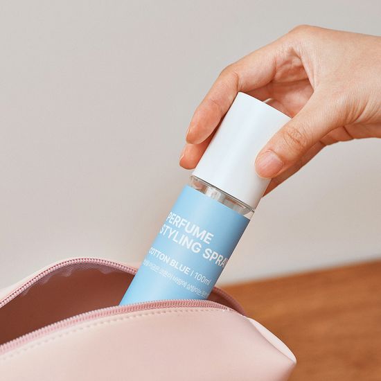 일비아 뿌리는 다리미 섬유탈취제 코튼블루(100ml)