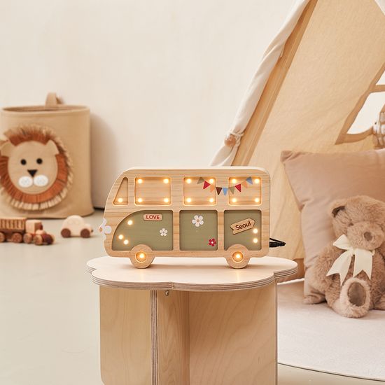 키앤비 미니버스 우든 무드등