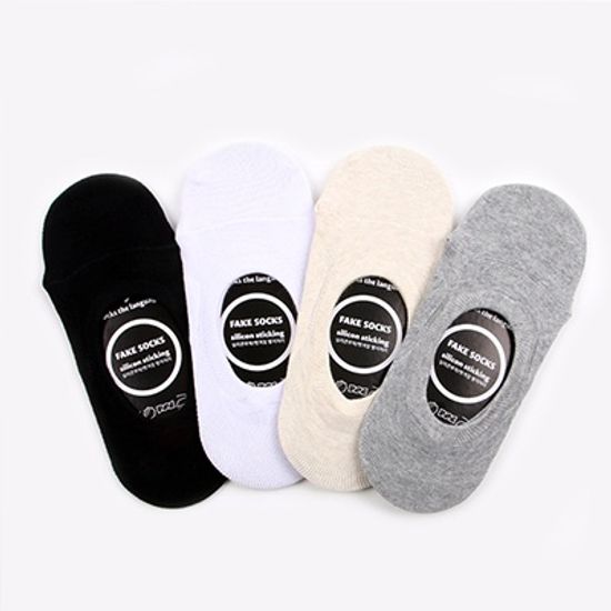 [패션양말] woman_basic_4set_fakesocks