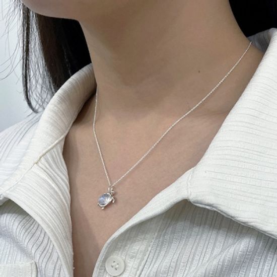 [도금]느려도 괜찮아, 거북이 목걸이 (베이직)