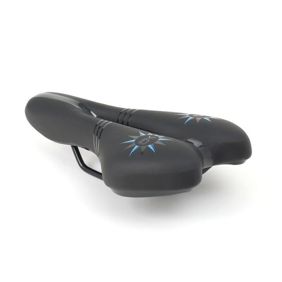 스펙터클 레일형 자전거 안장(블루)메모리폼 산악안장