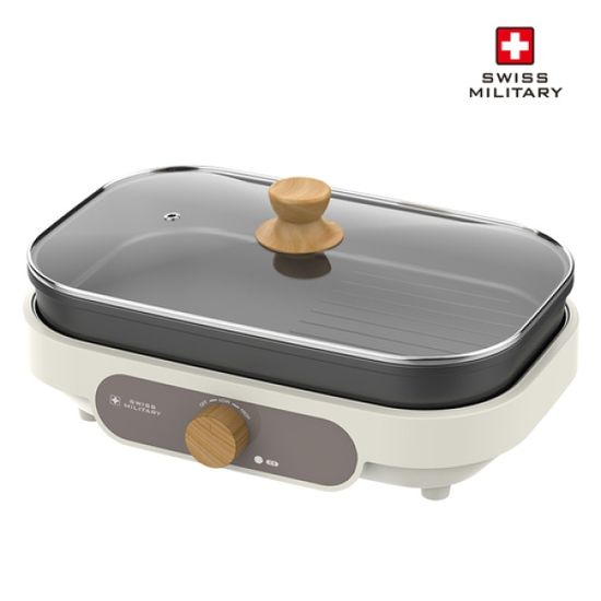 [스위스밀리터리] 분리형 전기 그릴 SMA-DG600D