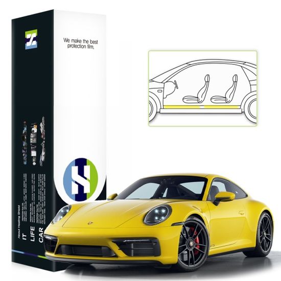 포르쉐 911 카레라 GTS 2023 PPF 필름 도어스텝 세트