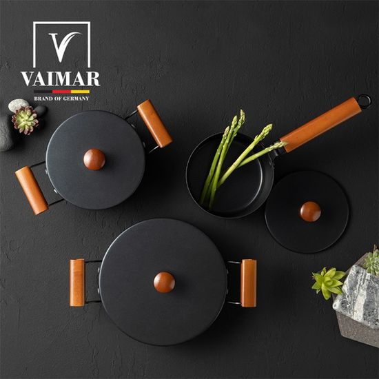 바이마르 블랙빈 스테인레스 냄비3종(16편+18양+24전)