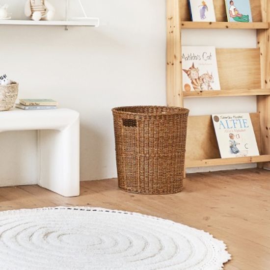 PP 라탄 바스켓 ver.2 원형 S