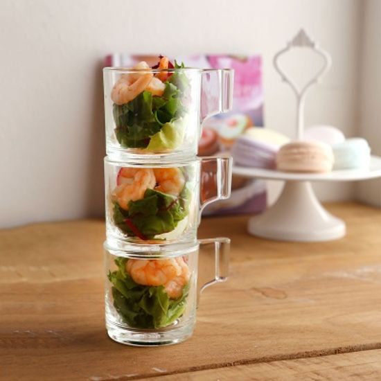 럭키글라스 유리 에스프레소 커피 핸즈샷잔 3oz.