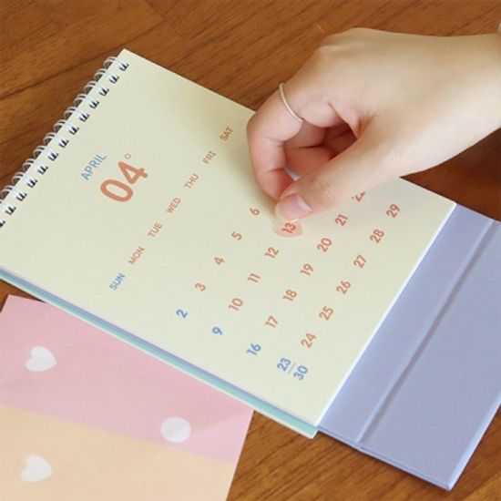 2023 오늘의 온도 탁상 달력 (22년 10월~24년 2월) 