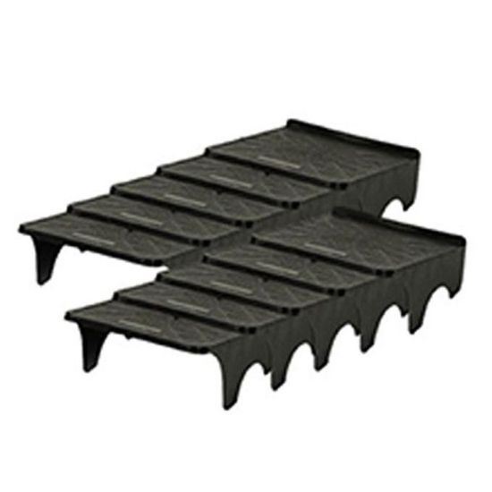 현관신발장 신발정리대 신발보관함 슈즈렉 블랙 10P