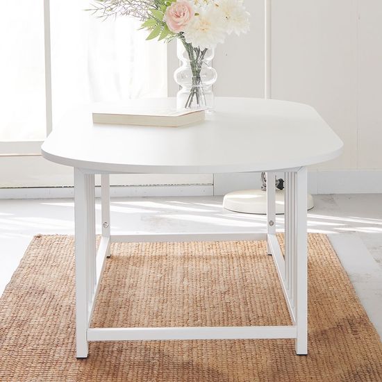 호머 라운드 좌식 테이블 거실 밥상 소파 1200