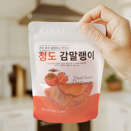 쫀득쫀득 실속형 청도 감말랭이 80g 1팩/2팩3팩/4팩