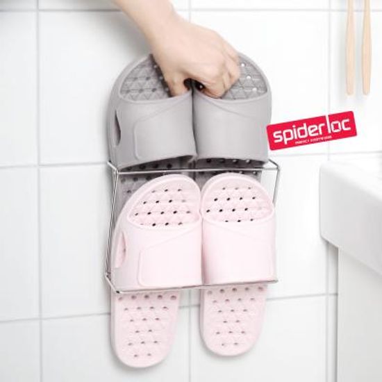 [스파이더락] 욕실화걸이2단