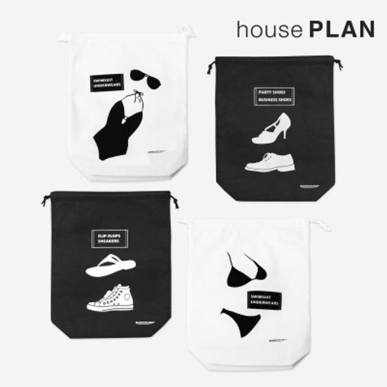 Day Trip 부직포백 4P 세트