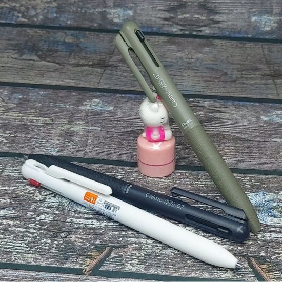 펜텔 카르므 0.7mm 2색볼펜+샤프/멀티펜 BXAW375 1개