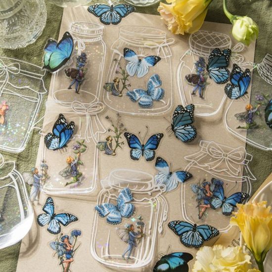 꿈의 소원 병 시리즈 스티커 다이어리 꾸미기