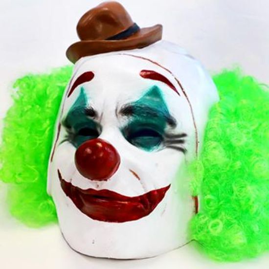 광대 아서 조커 삐에로 가면 (라텍스)