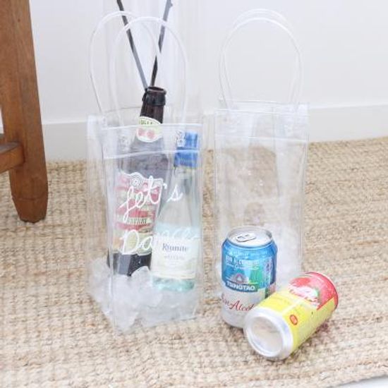 와인칠링백 와인쿨러 백 PVC 쿨링 아이스 가방 보냉백