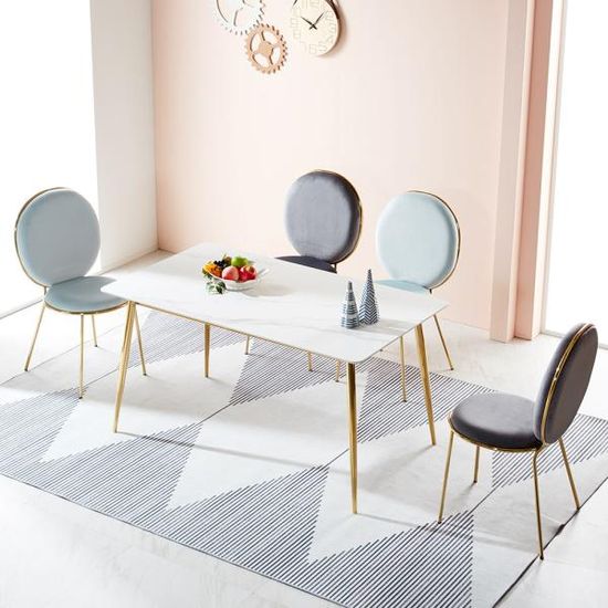 베라 4인용 포세린 세라믹 식탁 세트 1400