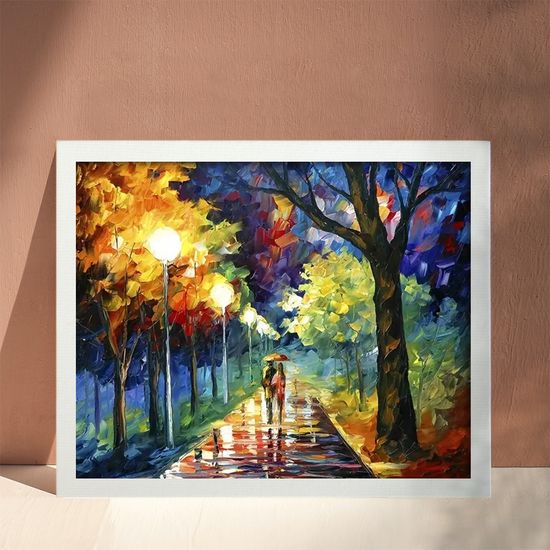 골피아 DIY 그림그리기 유화세트 40x50cm, 가로수길