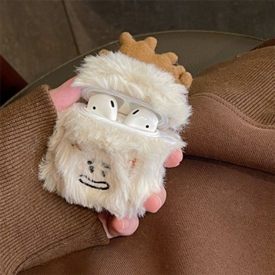 에어팟 3 2 1세대 프로 pro2 울상 털 인형 젤리케이스
