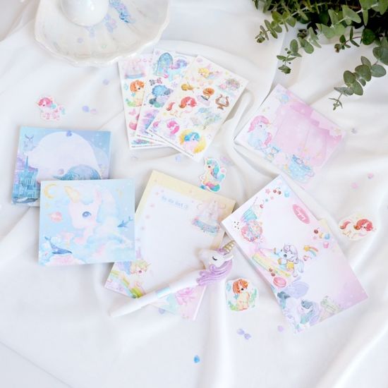 마넷 떡메모지-유니콘 5종