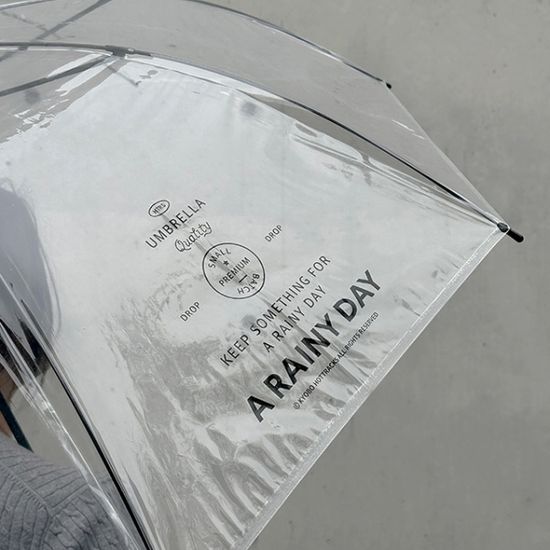 [A RAINY DAY] NEW 투명 우산