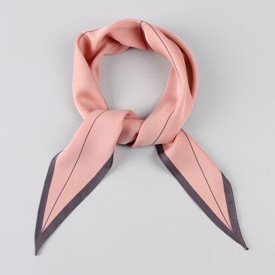 [베네]크로스 라인 마름모 스카프 Ⅱ