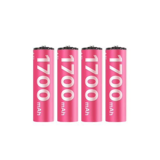 C타입 충전식 AA 건전지 / 충전지 (4개) LCUB540