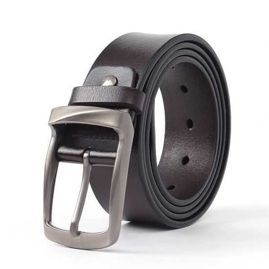 워크맨 핀버클 소가죽 벨트(K2) (다크브라운)