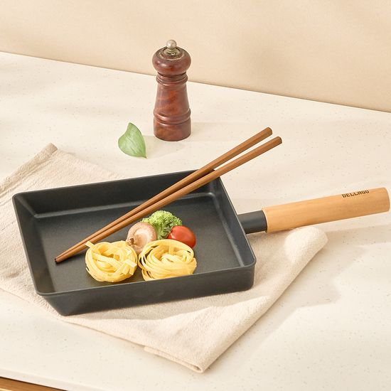 [델라고] 국내생산 IH 우드 계란말이 소/중/대/뒤집개