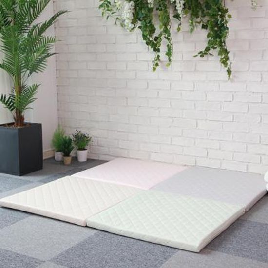 뉴퀄팅 싱글매트 4종세트 69x69cm 두께4cm