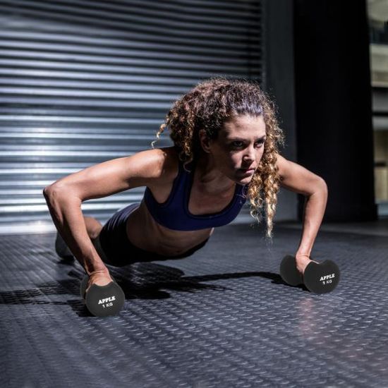 아리프 네오프렌 애플아령2개1세트 1kg 1.5kg 2kg 3kg