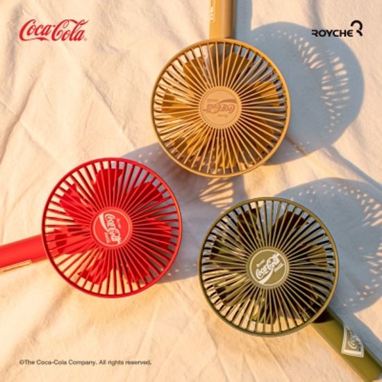 [코카콜라] 2021 한정판 BLDC 무선 데스크팬 선풍기